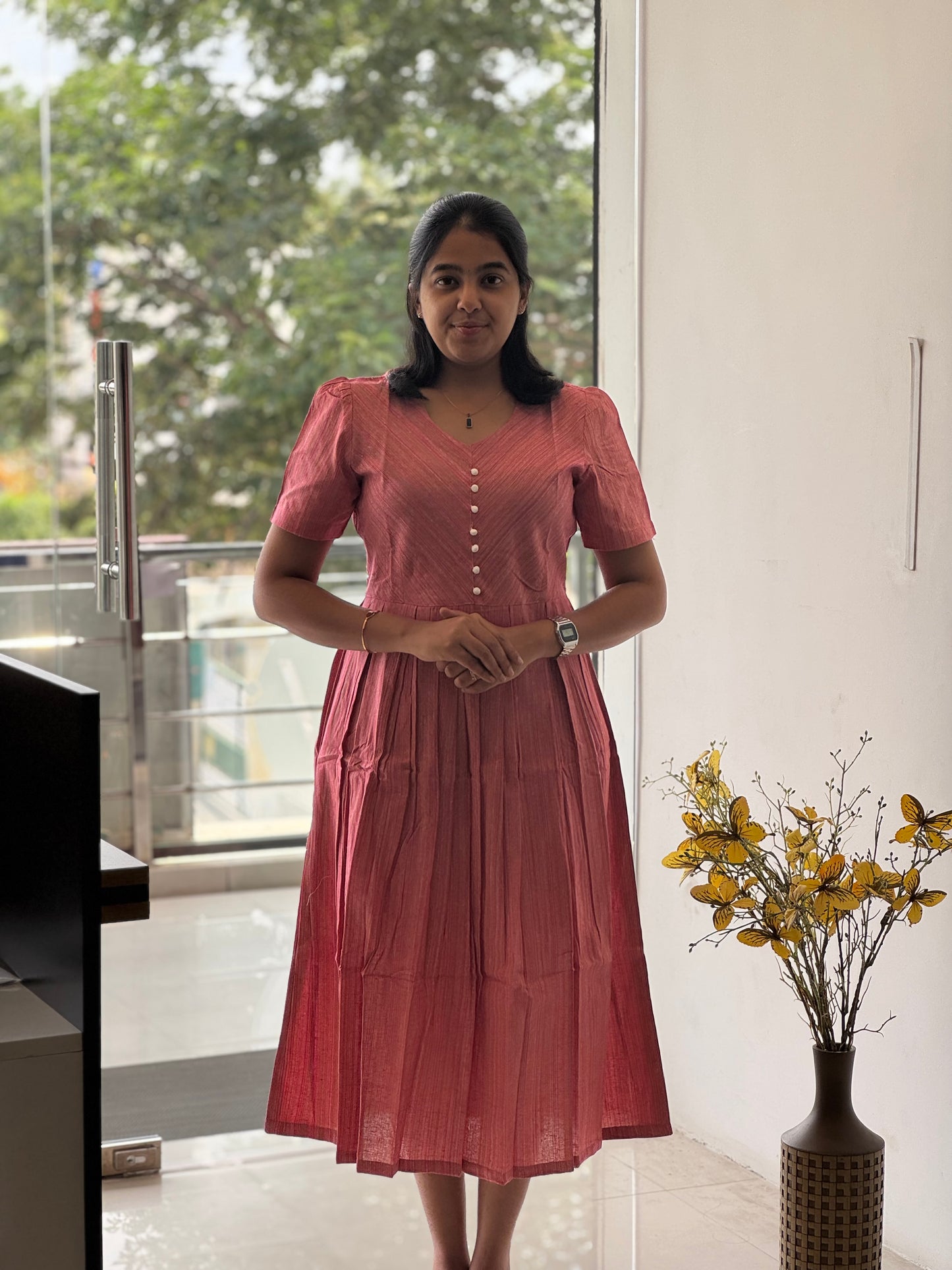 Woven Cotton Maxi