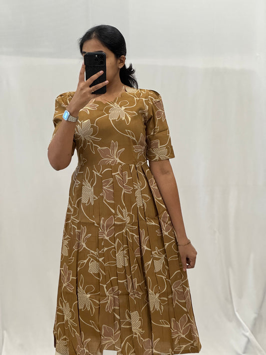 Spun Rayon Umbrella Kurti