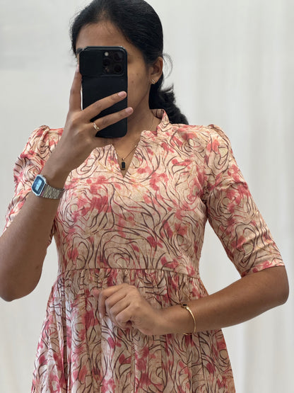 Rayon Maxi with yoke lining