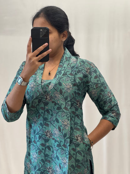 Tusser Straight Kurti