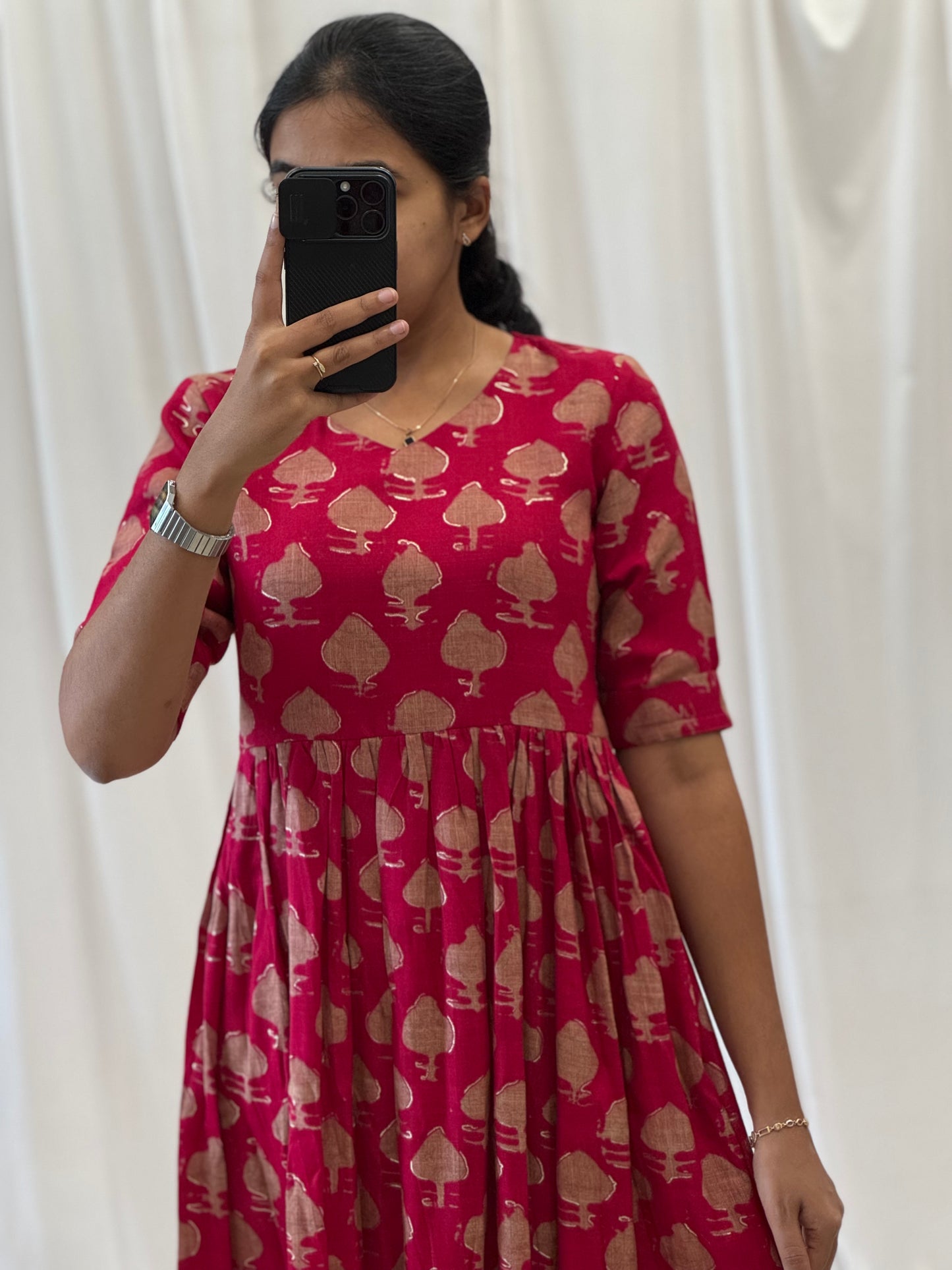Pink Rayon Maxi - Customizable