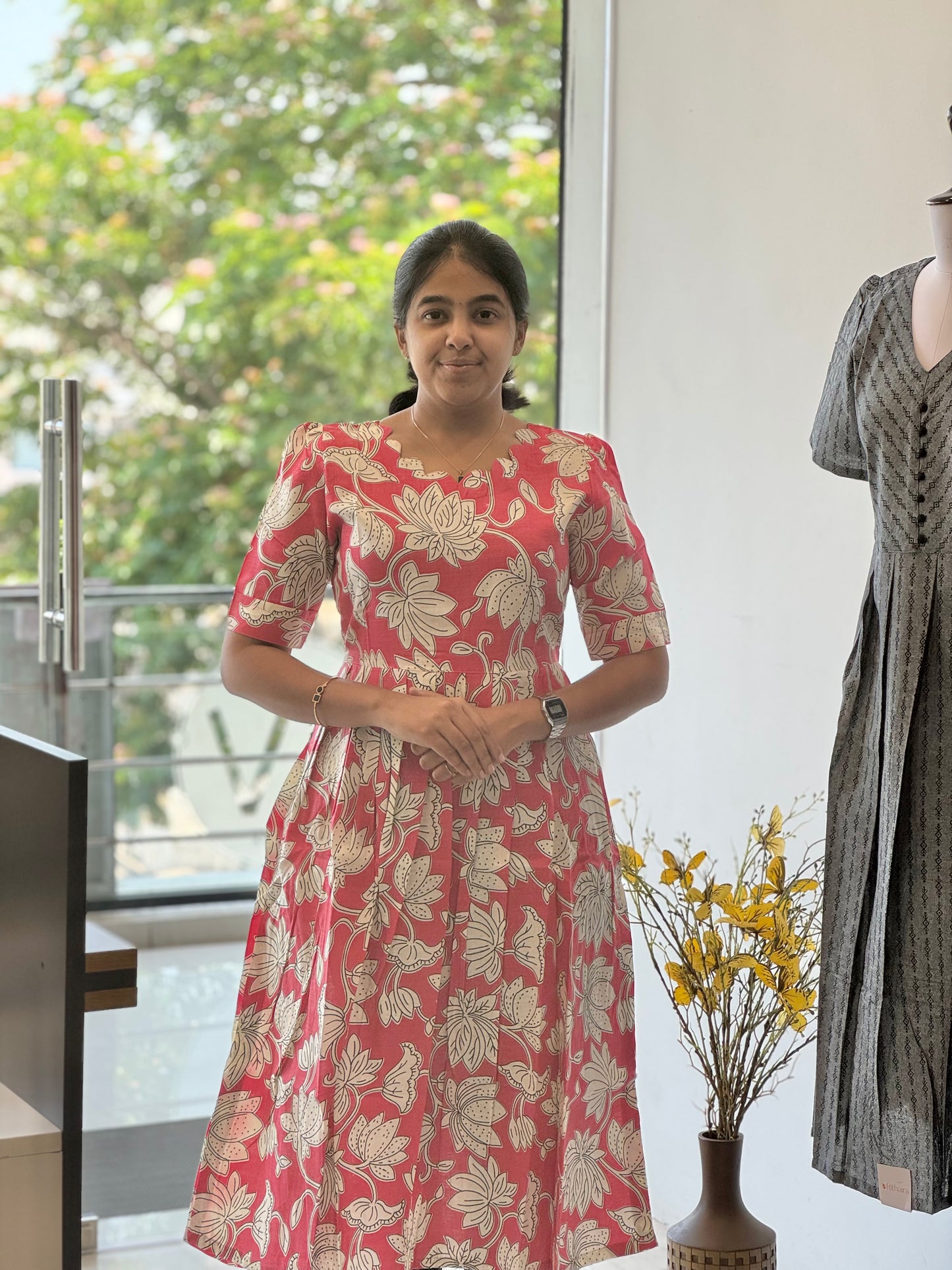 Floral Cotton Maxi
