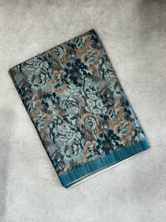 Semi Tusser Saree