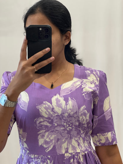 Two Tier Rayon Maxi