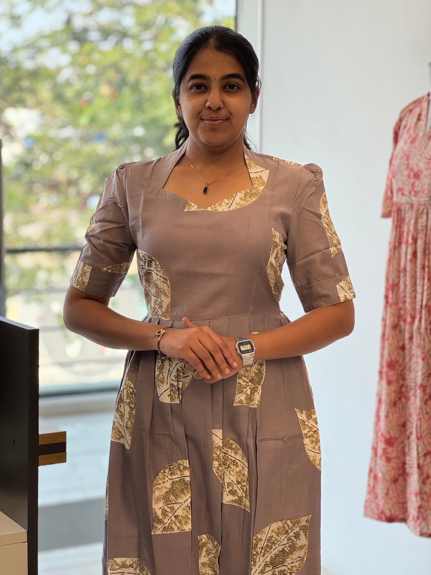 Cotton Maxi with Backknot