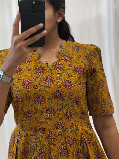 Kalamkari Cotton Maxi