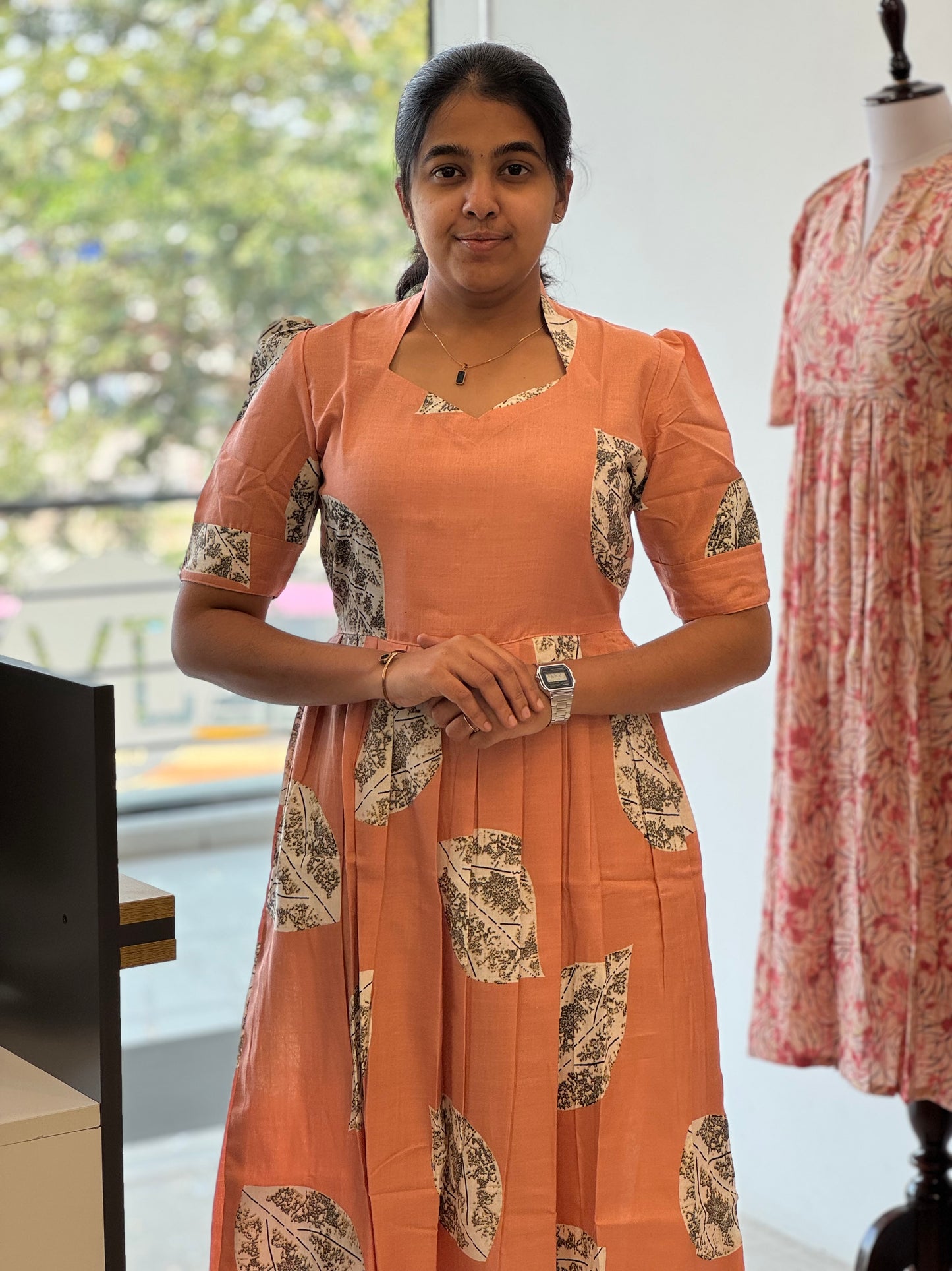 Cotton Maxi with Backknot
