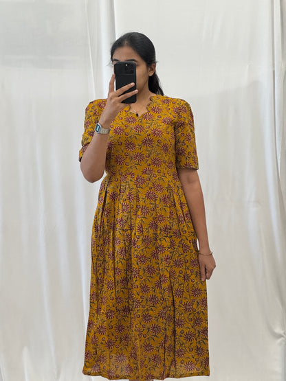 Kalamkari Cotton Maxi