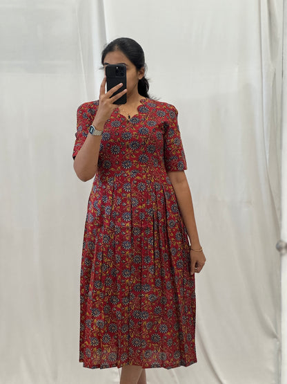 Kalamkari Cotton Maxi