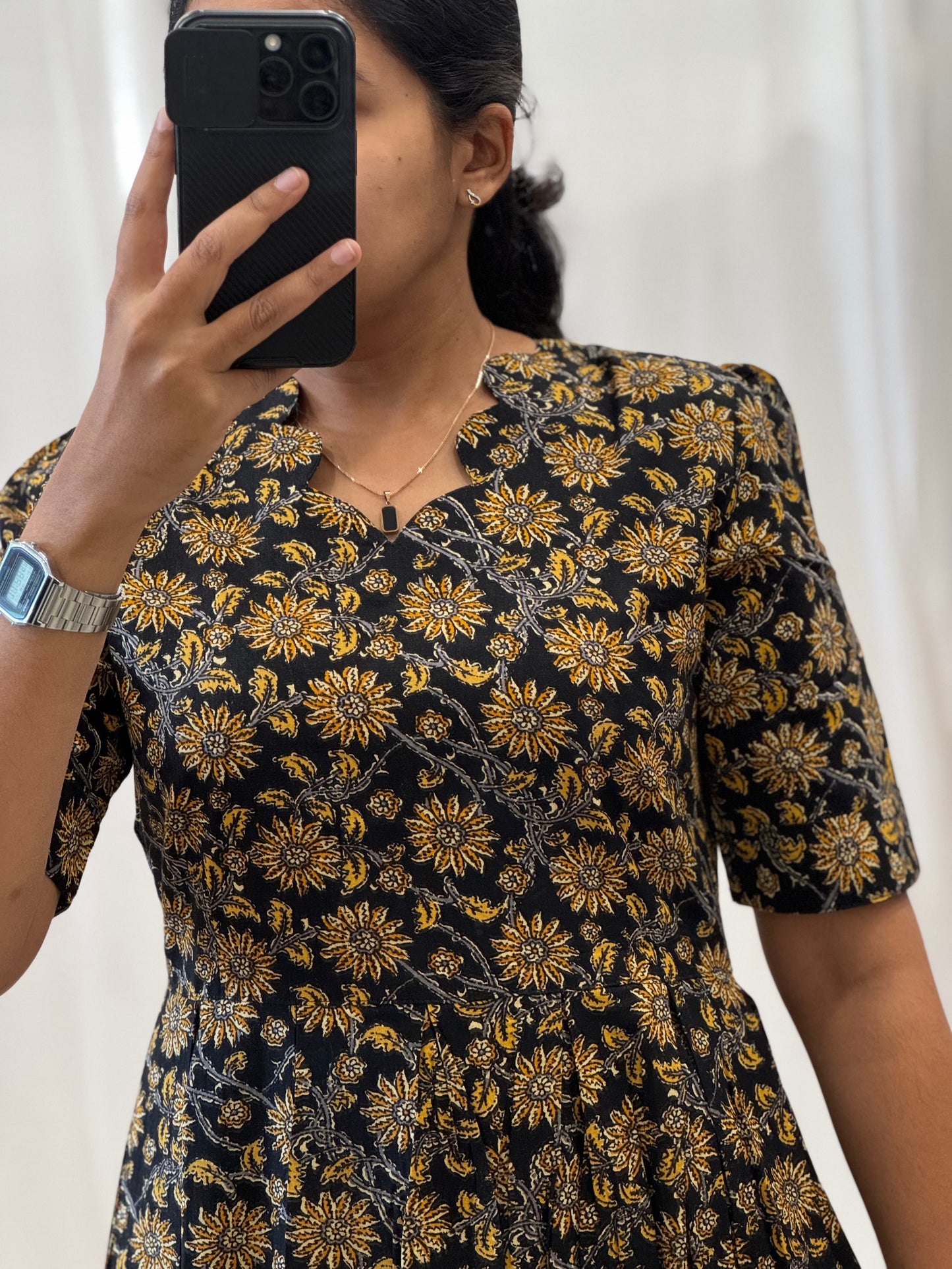 Kalamkari Cotton Maxi