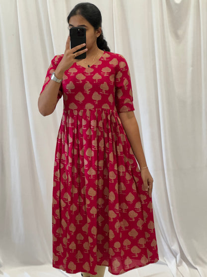 Pink Rayon Maxi - Customizable
