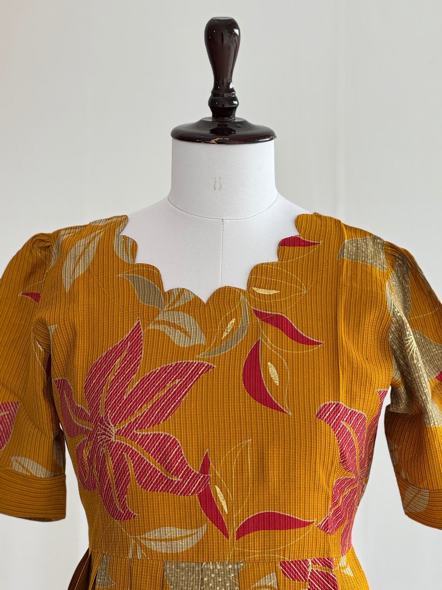 Satin Textured Umbrella Kurti