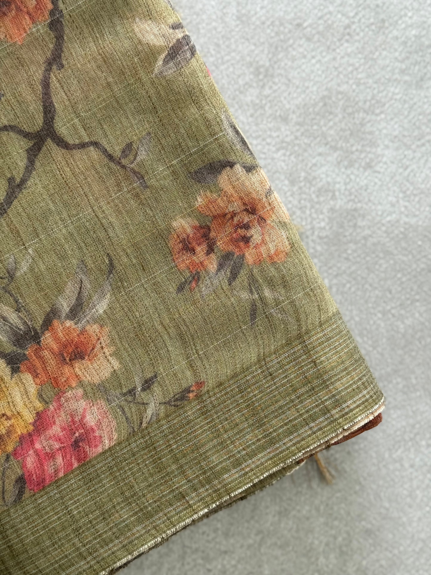 Lilen Cotton Saree