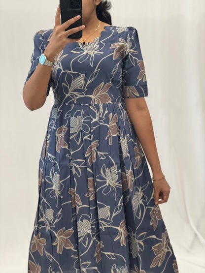 Spun Rayon Umbrella Kurti