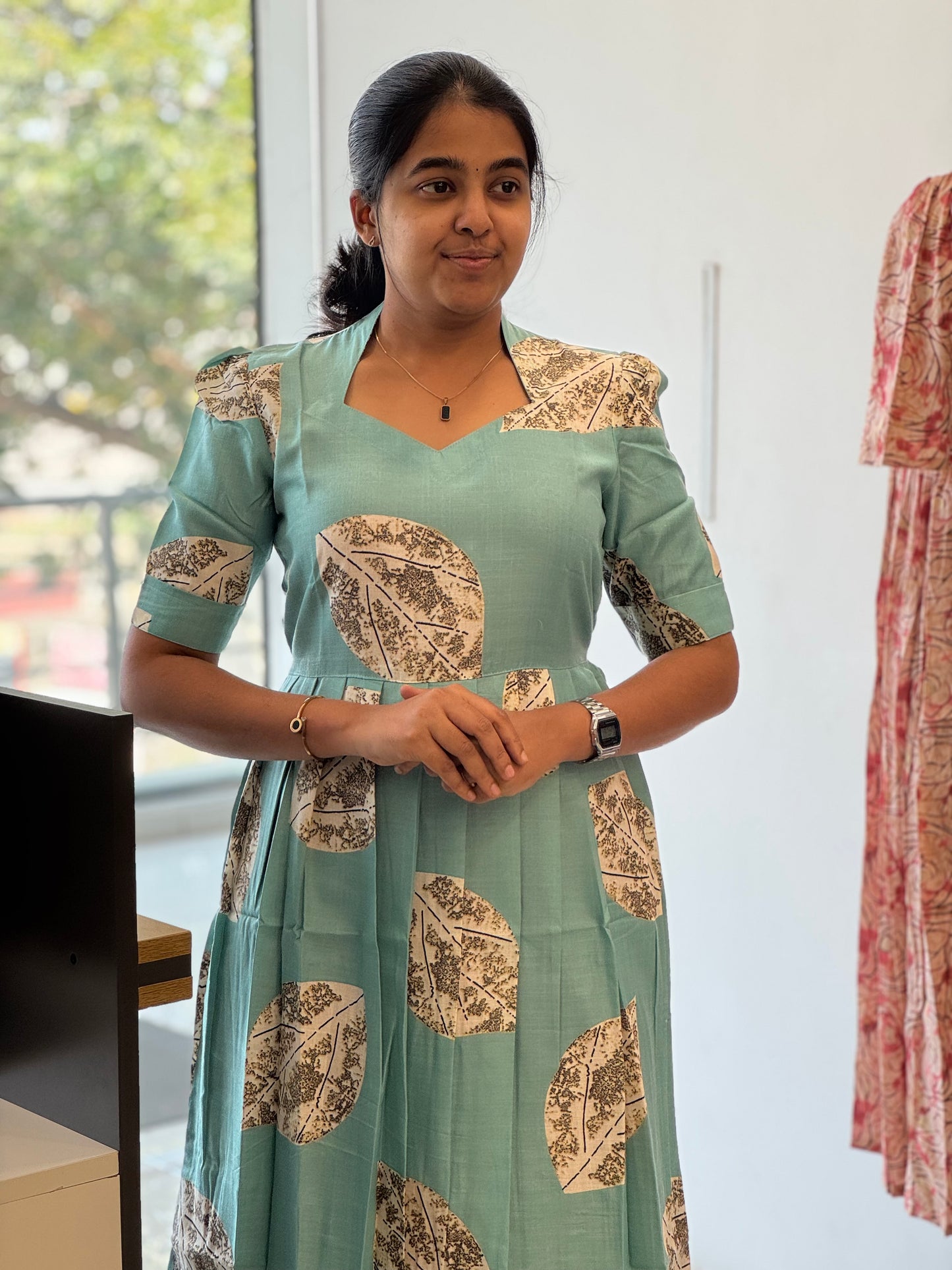 Cotton Maxi with Backknot