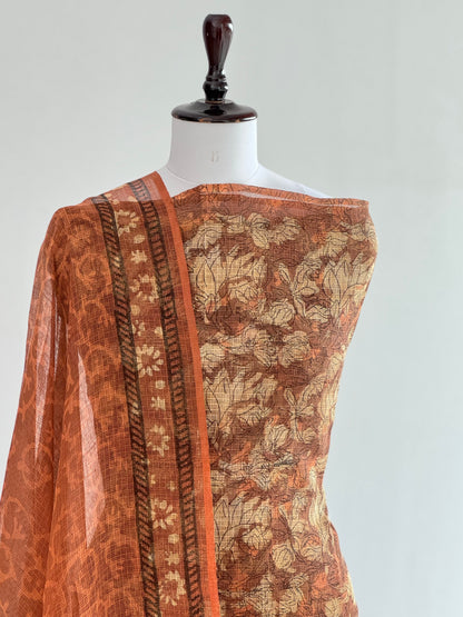 Ajrak Kota Doria Suit Set