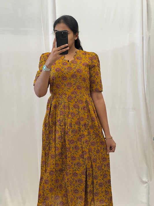 Kalamkari Cotton Maxi