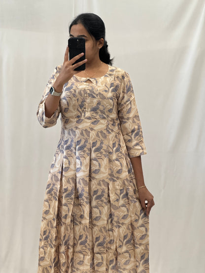 Chanderi Cotton Maxi