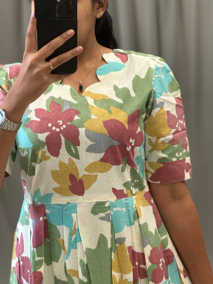 Cotton Umbrella Kurti
