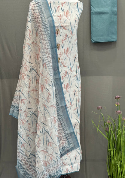 Lilen Digital Printed Unstitched Suit