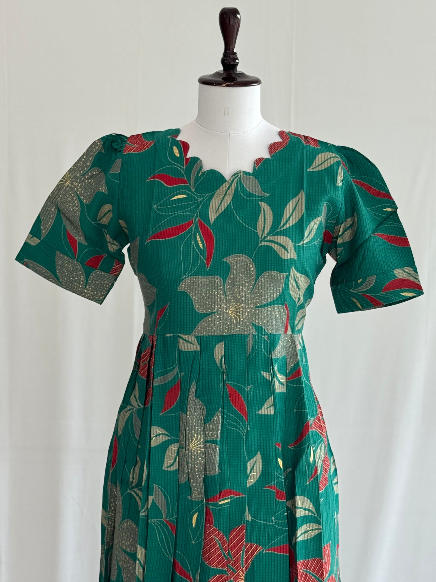 Satin Textured Umbrella Kurti