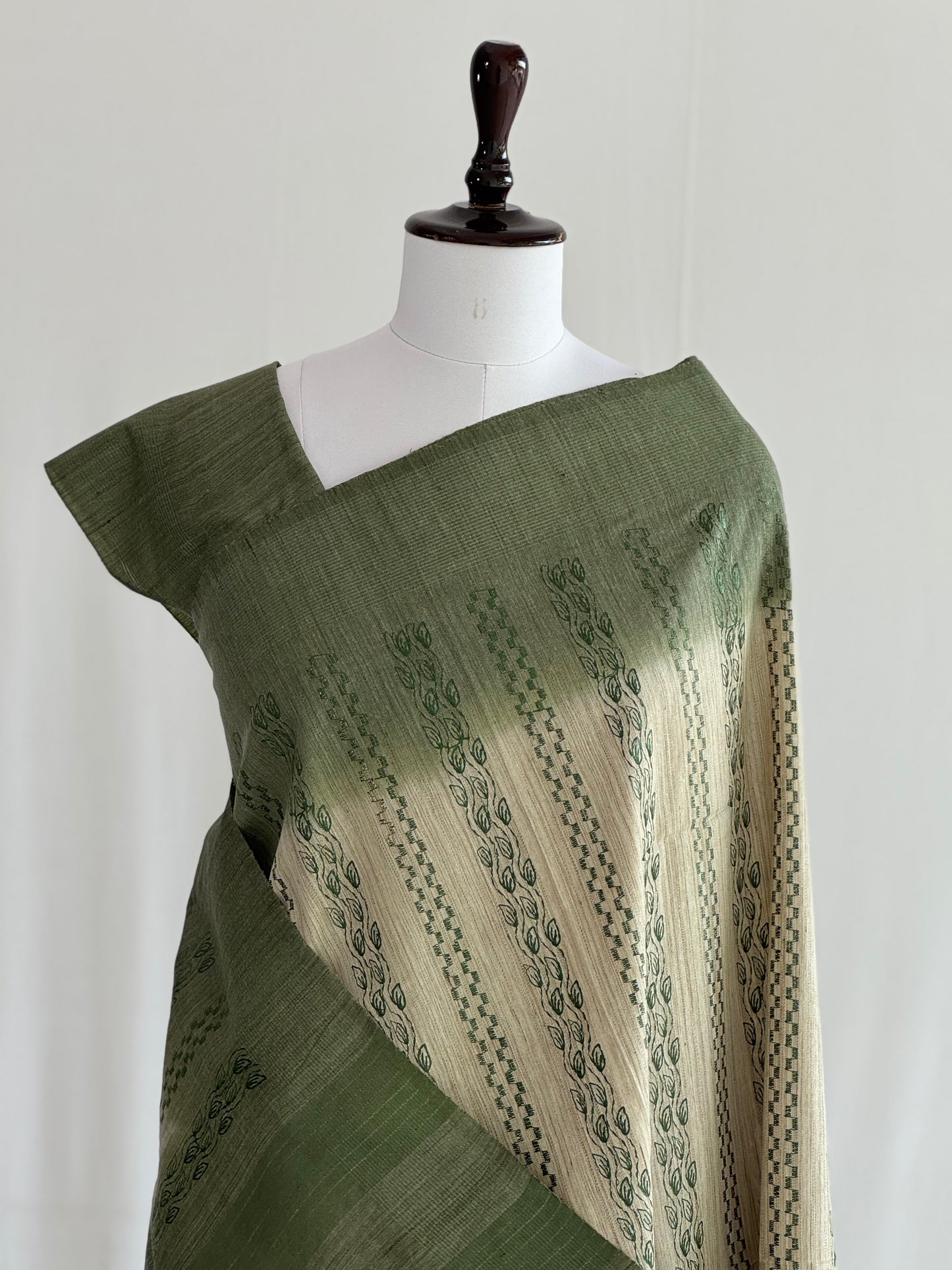Cotton Embroidered Saree