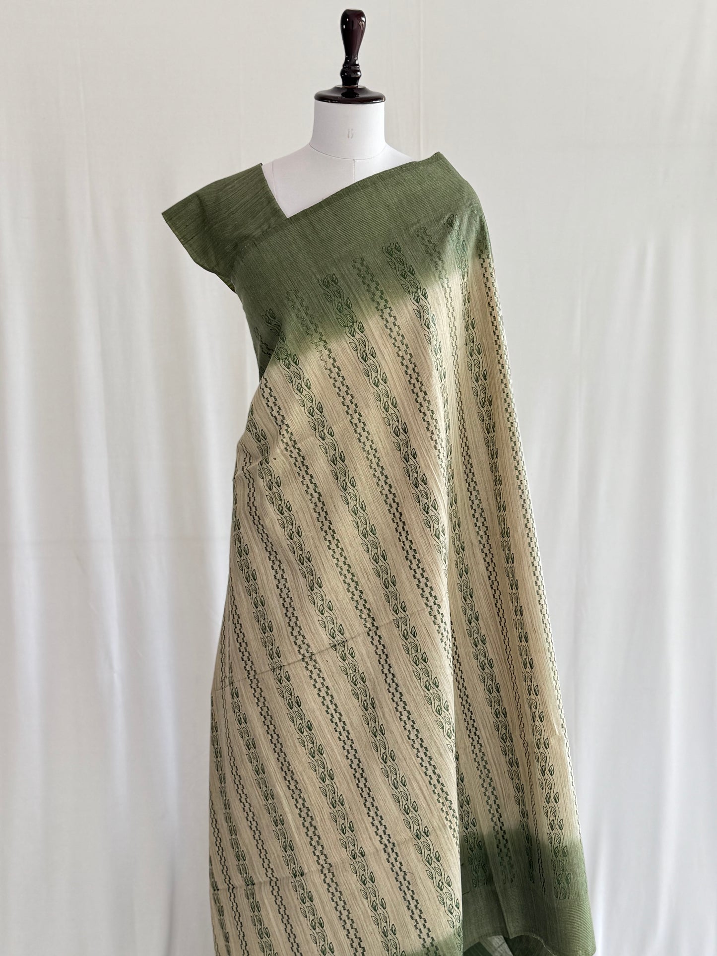 Cotton Embroidered Saree