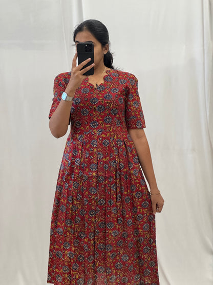 Kalamkari Cotton Maxi