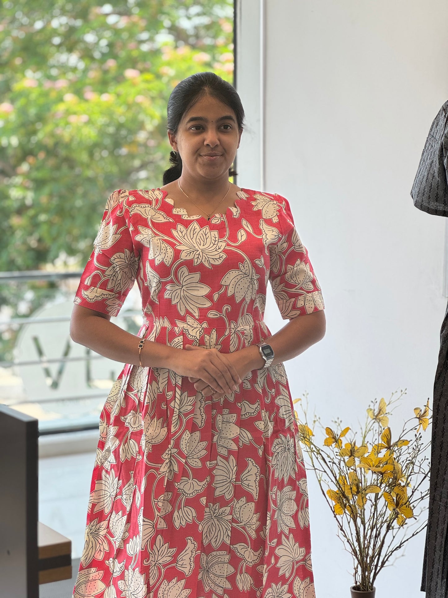 Floral Cotton Maxi