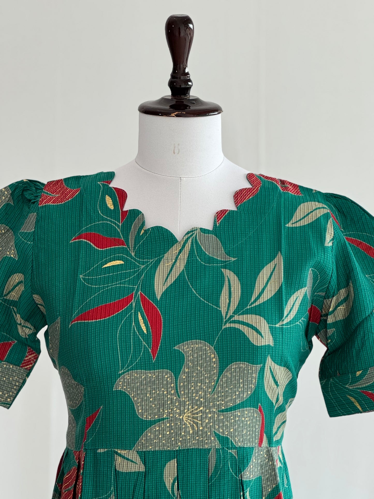 Satin Textured Umbrella Kurti