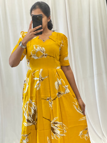 Rayon Umbrella Kurti