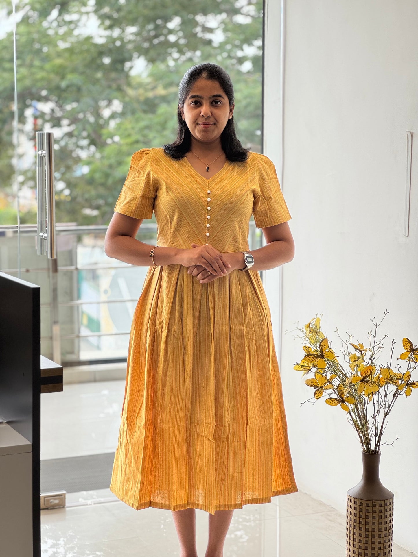 Woven Cotton Maxi