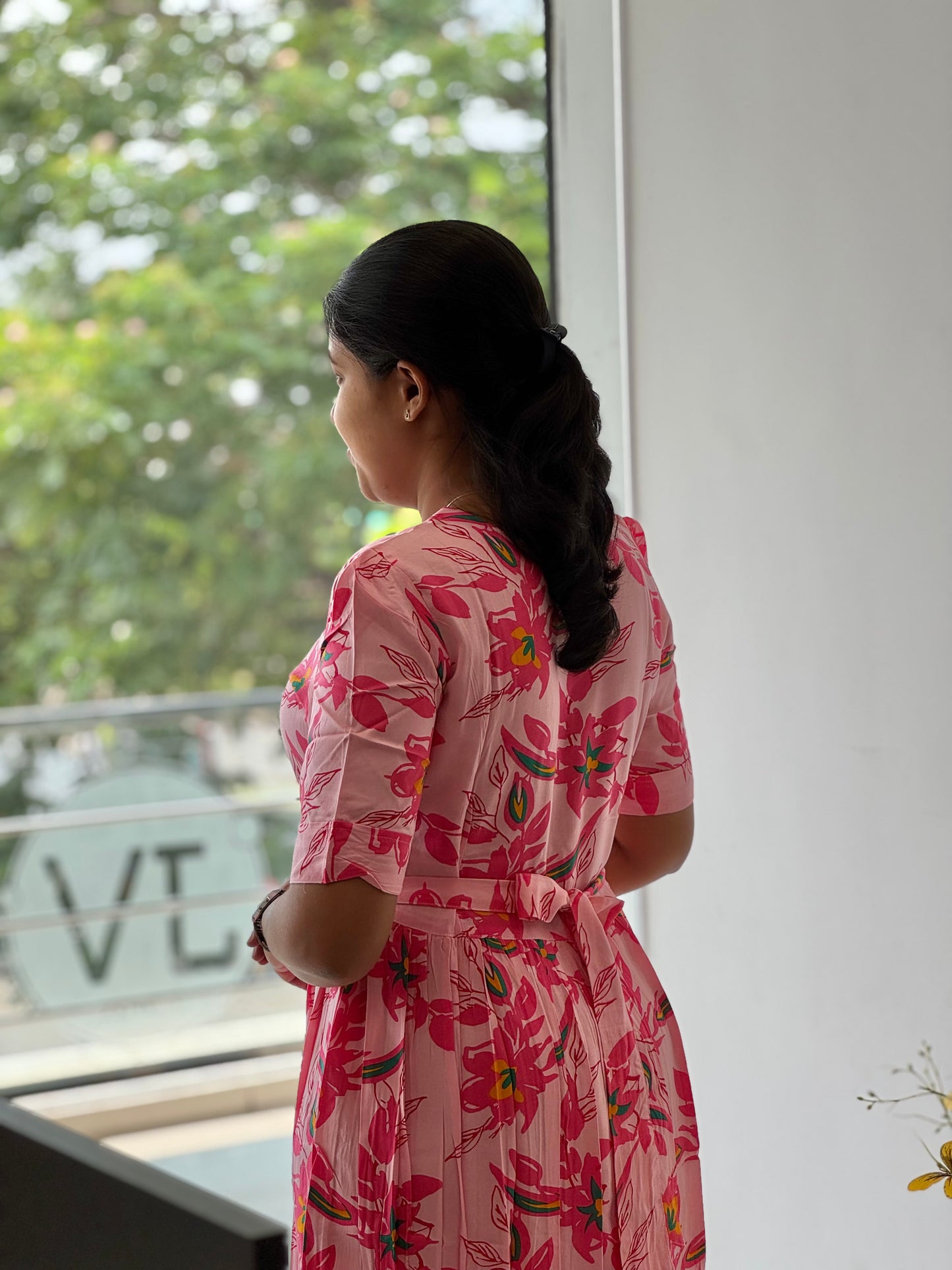 Two Tier Rayon Maxi