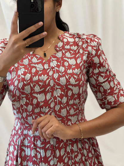 Cotton Umbrella Kurti