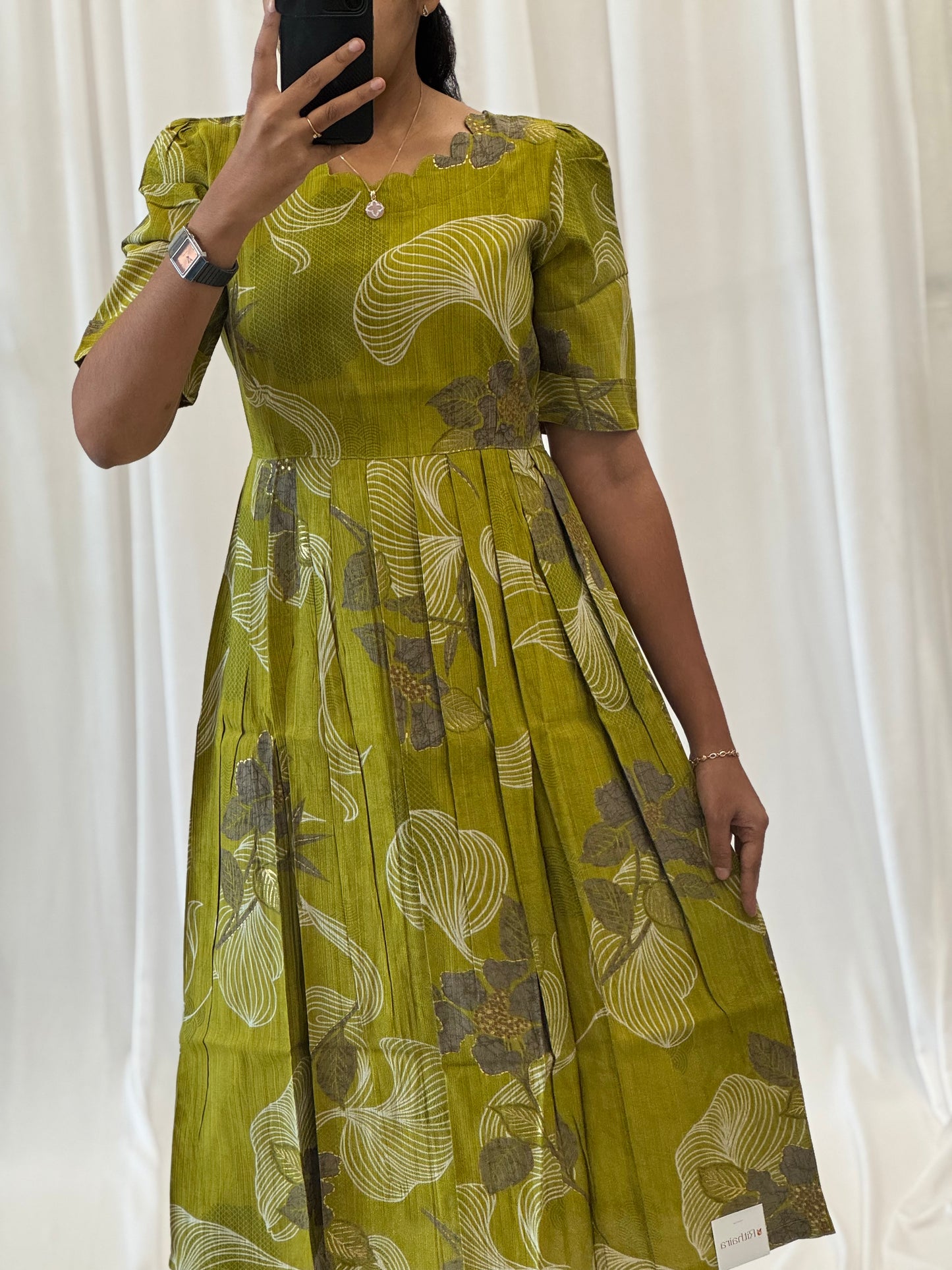Rayon Spun Umbrella Kurti