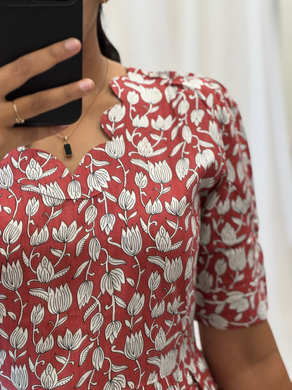 Cotton Umbrella Kurti