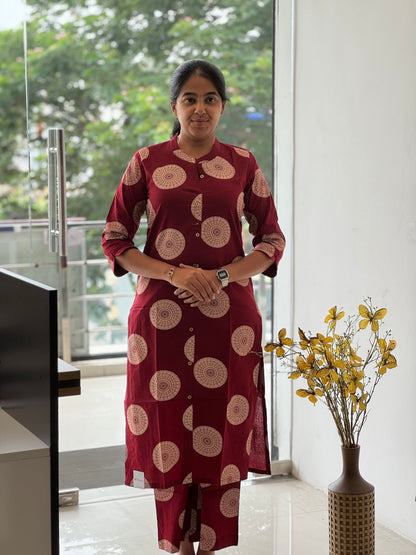 Cotton Co-ord Set