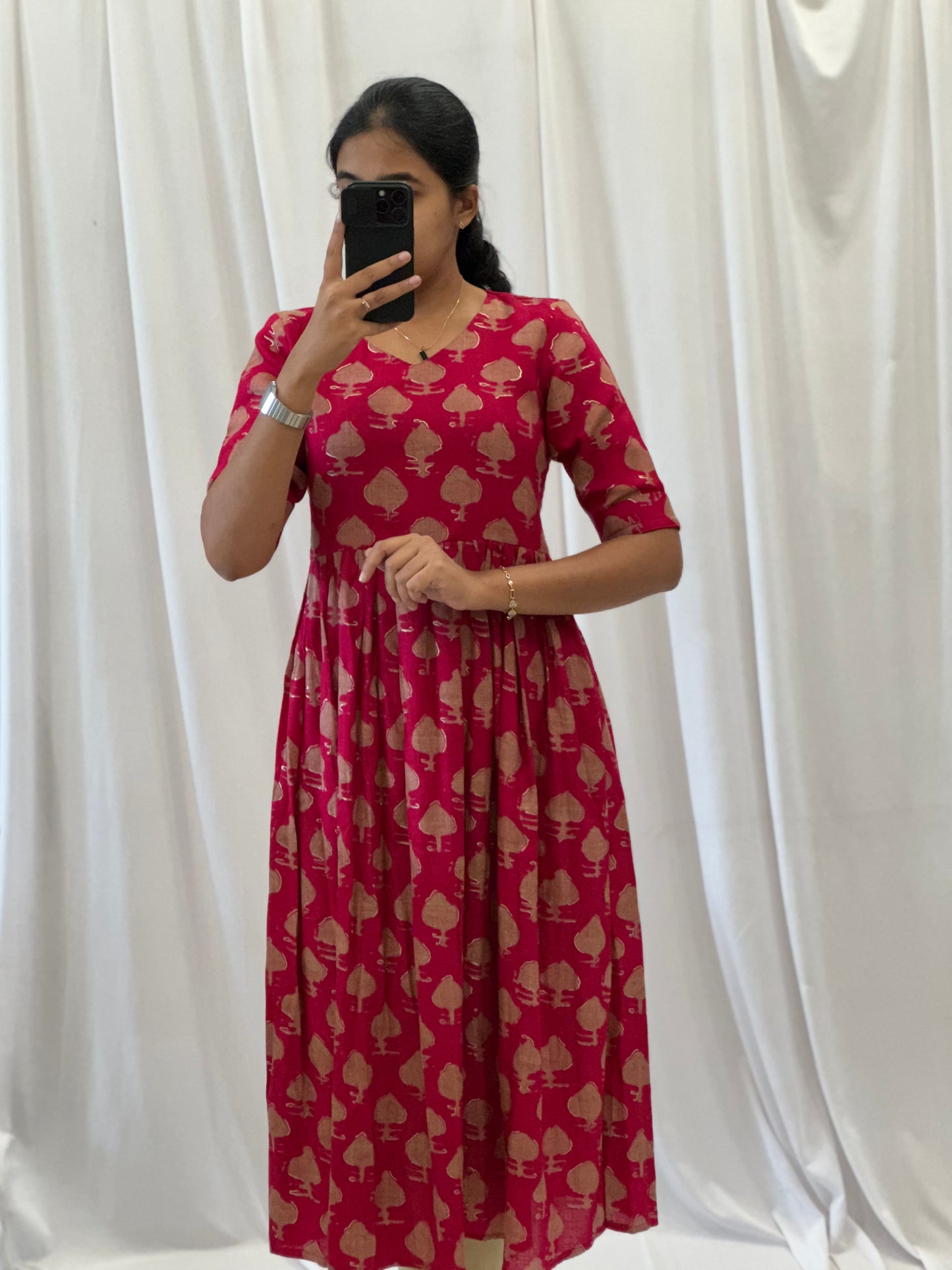 Pink Rayon Maxi - Customizable