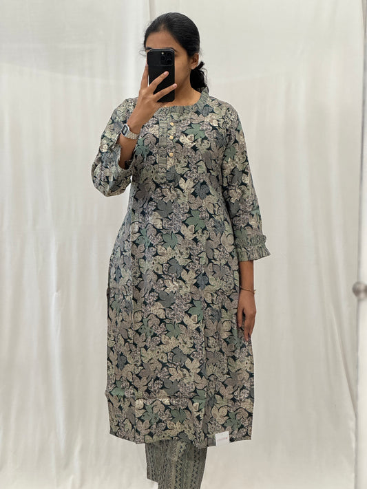 Cotton Rayon Co-ord Set