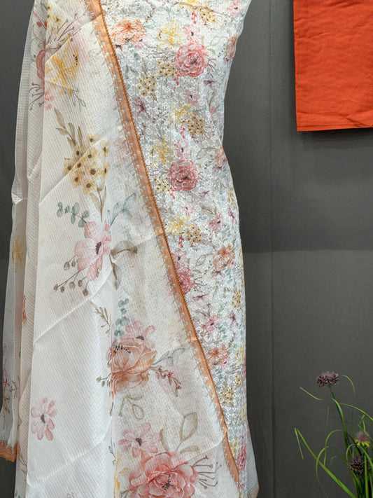 Lilen Digital Printed Unstitched Suit
