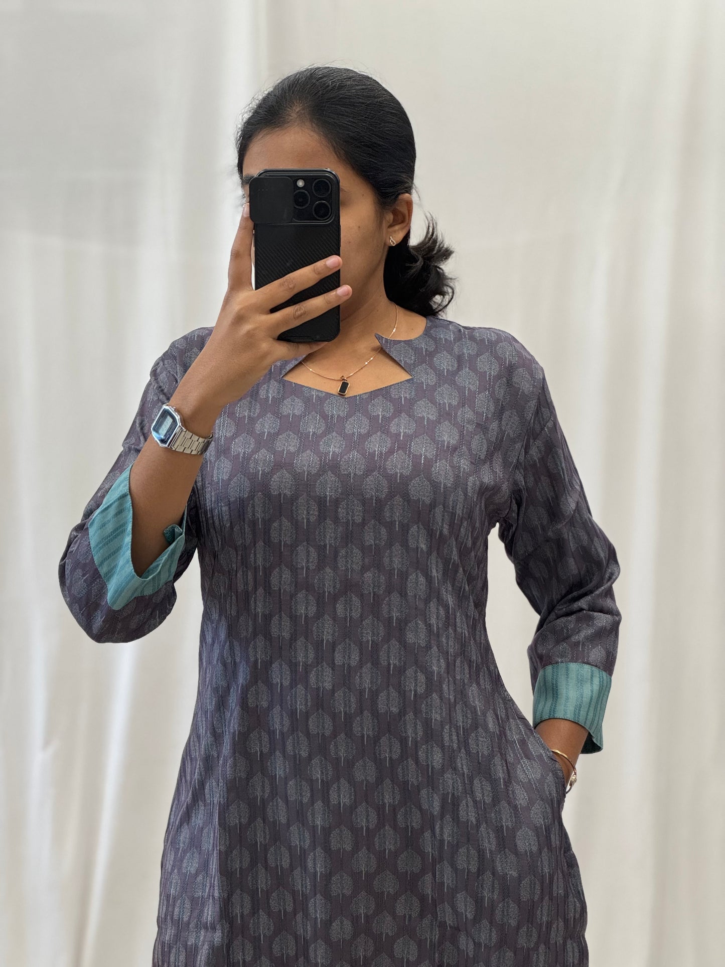 Spun Straight Kurti