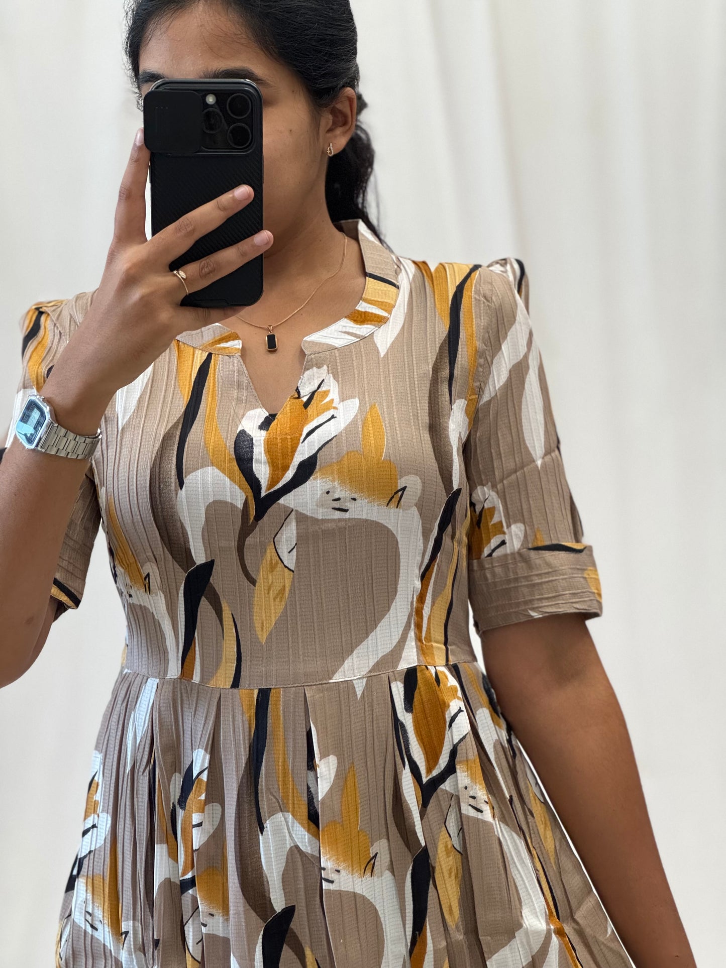 Popcorn Umbrella Kurti