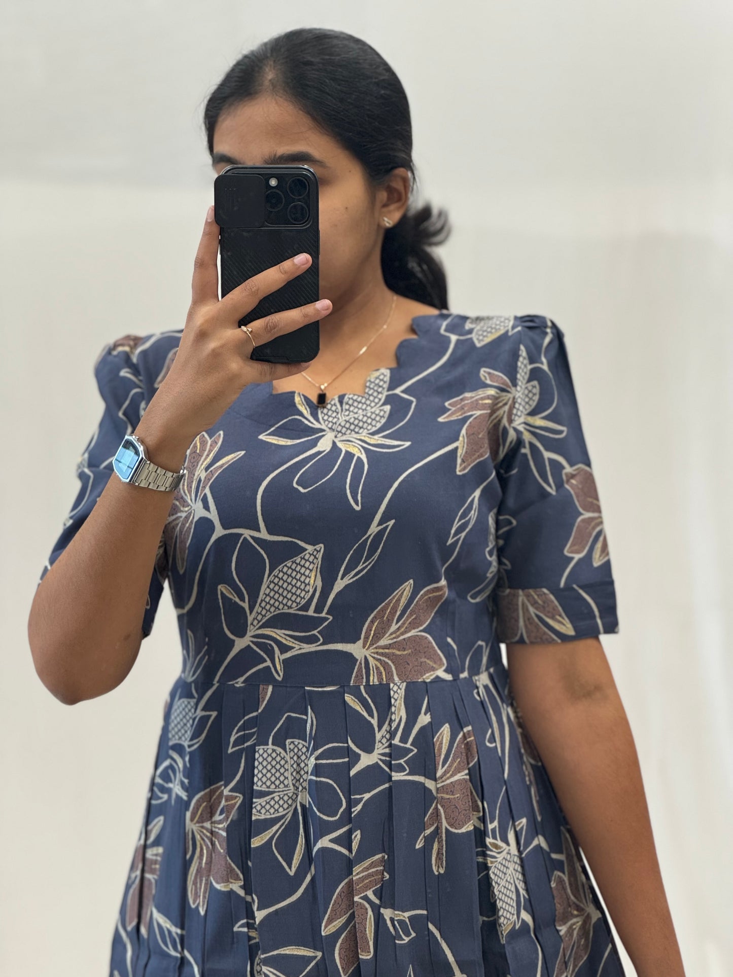 Spun Rayon Umbrella Kurti