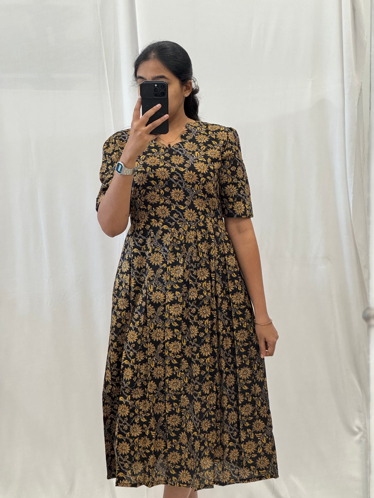 Kalamkari Cotton Maxi