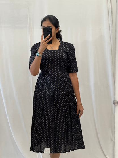 Rayon Maxi with Foil Buttas