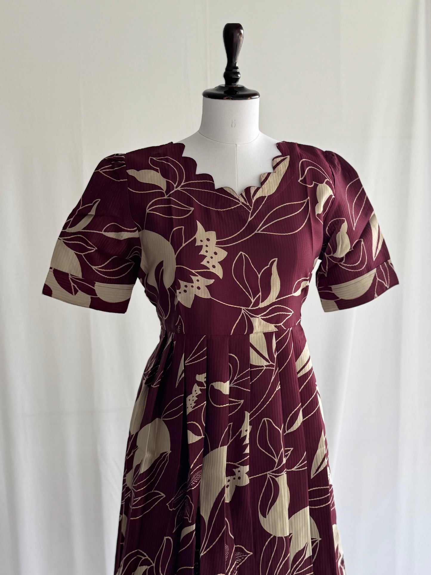 Textured Satin Rayon Umbrella Kurti