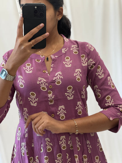 Cotton Umbrella Kurti