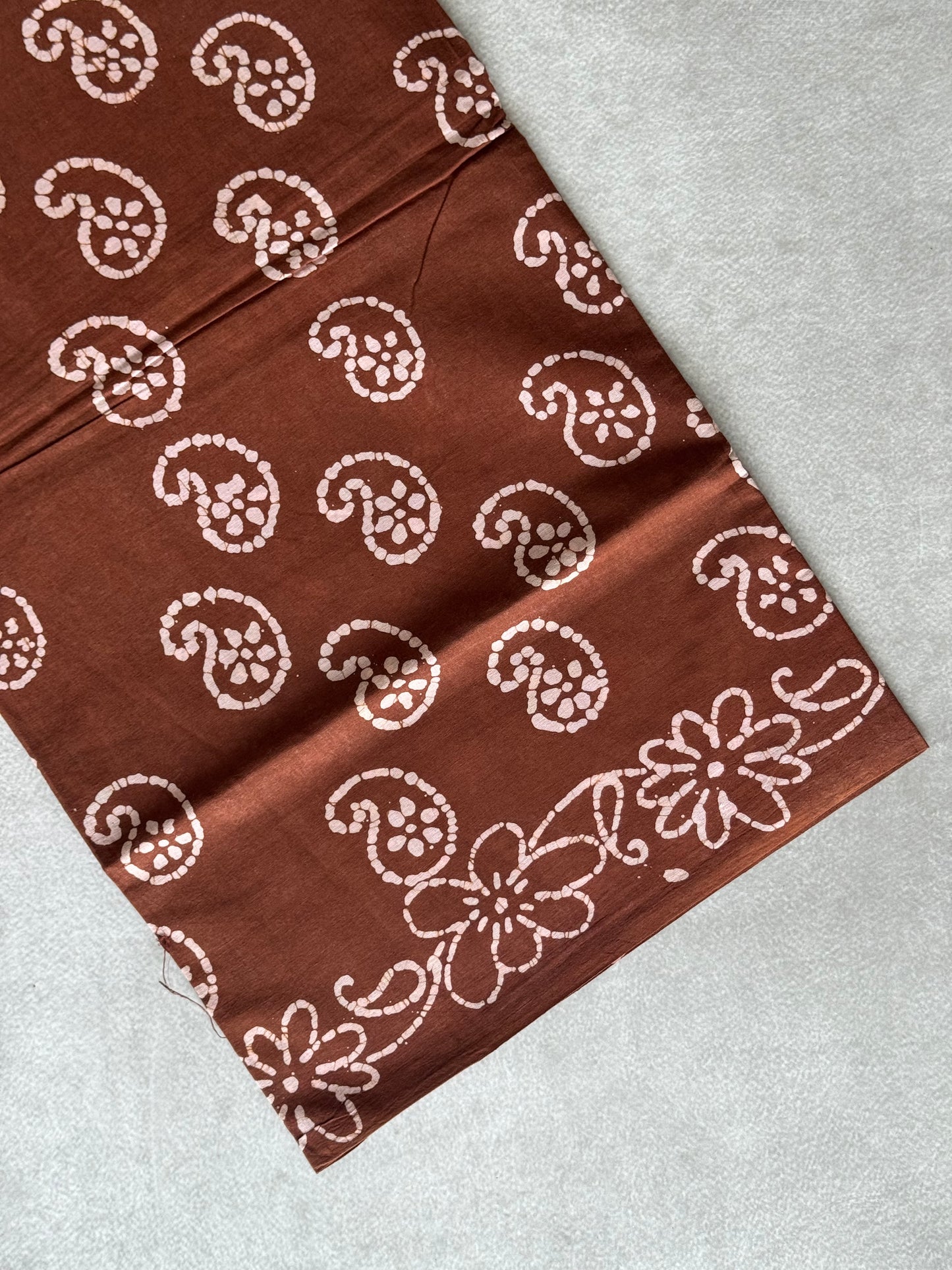 Block Printed Sungudi Saree