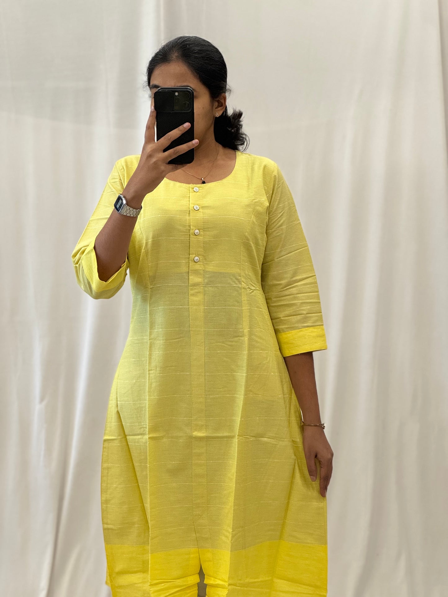 Cotton A Line Kurti